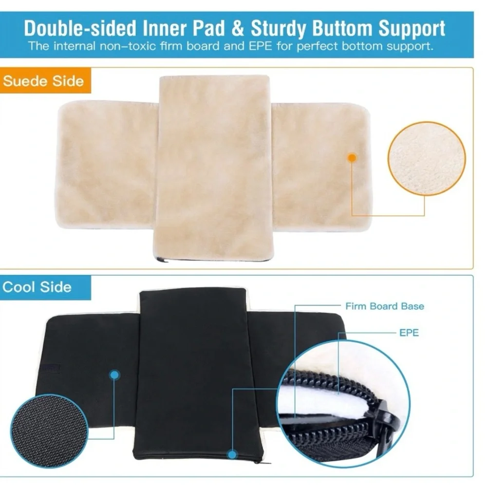 Siivton Pet Carrier Airline Approved, 4 Sides Expandable Cat Carrier Bag